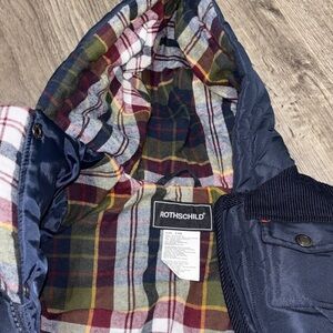 Rothschild Plaid Lined Baby Snowsuit